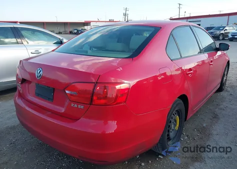 2011 Volkswagen Jetta 2.5L Se from USA, damaged, VIN 3VWDX7AJ5BM061872